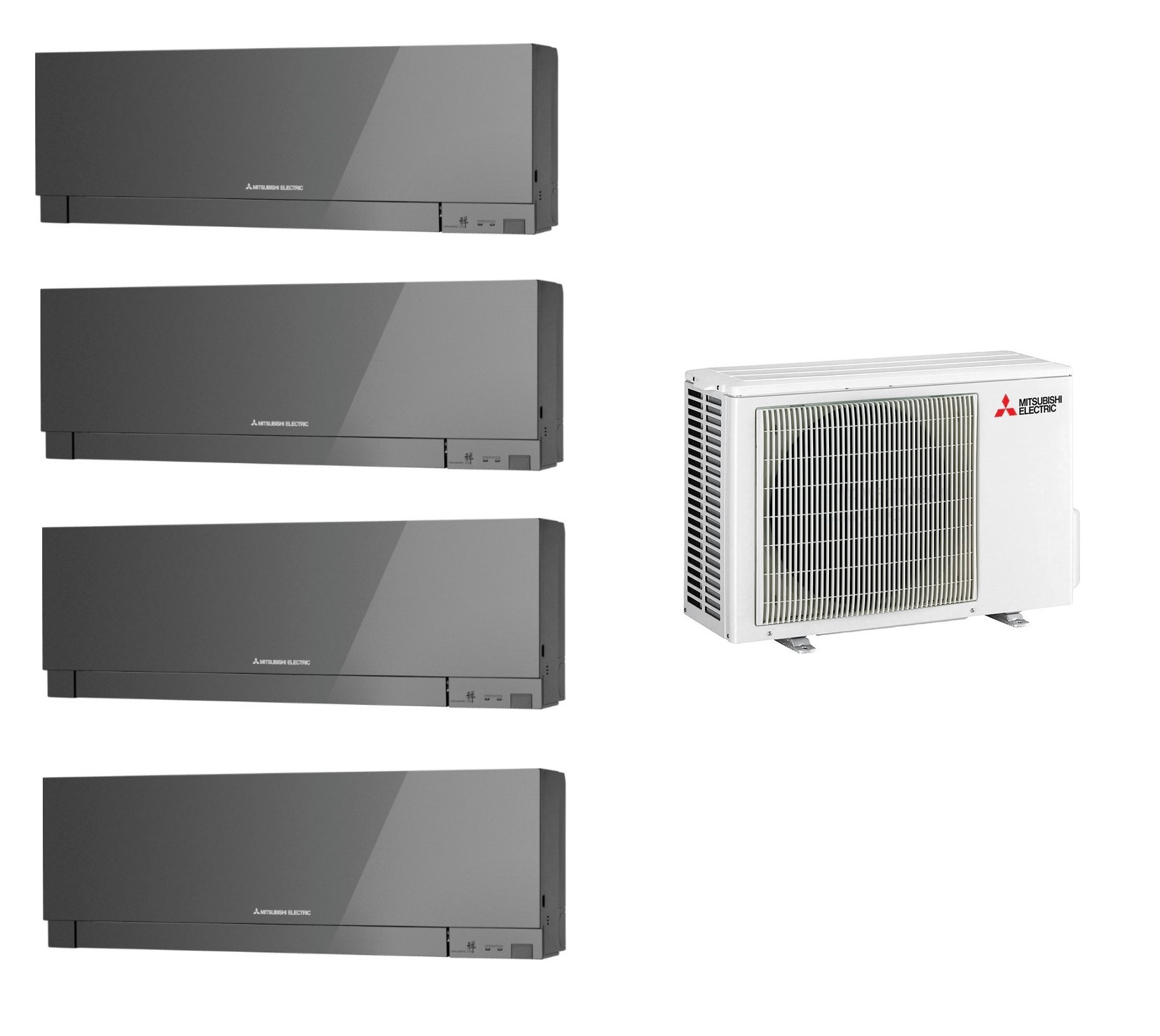 Gaisa Kondicionieris Mitsubishi Electric EF Sērija MSZ-EF25VGKS (X4 ...